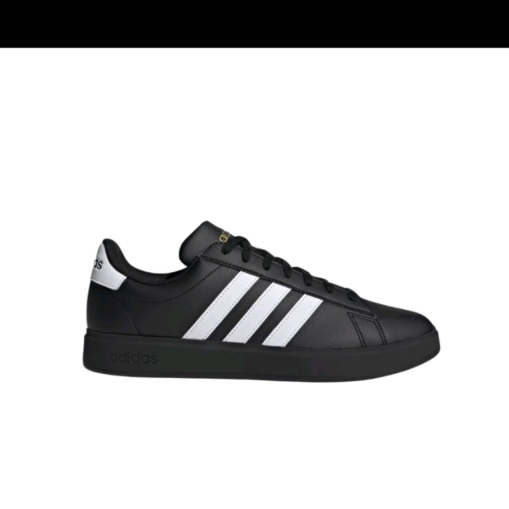Adidas Men's Grand Court 2.0 Tennis Shoes Black JR0546 - Picture 7 of 10
